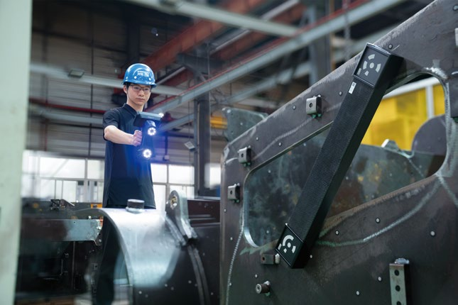 無線一體式手持三維掃描測(cè)量?jī)x