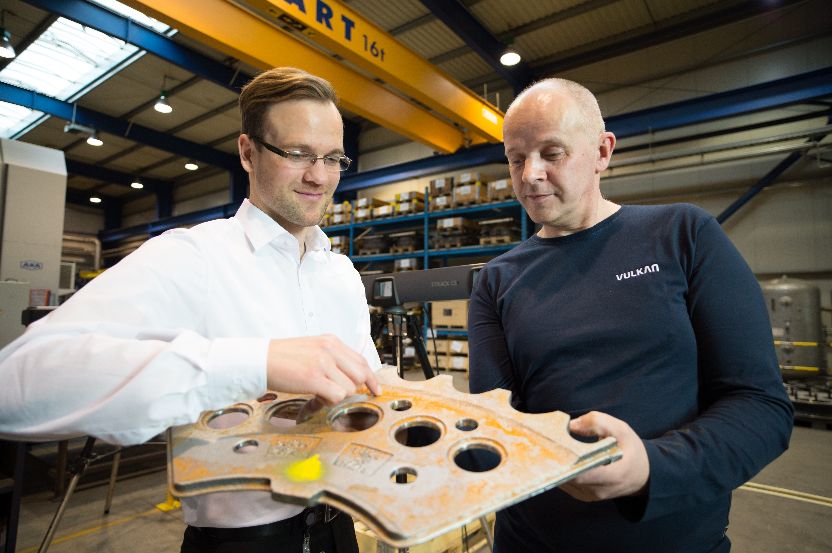 使用激光掃描測量機讓鑄件數字化