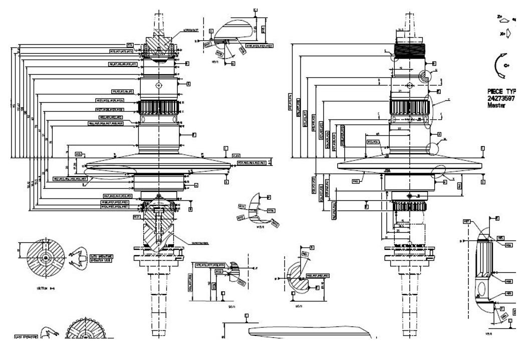 CVT Pulley軸 OP120 ~ OP160：煙臺通用汽車 SGM